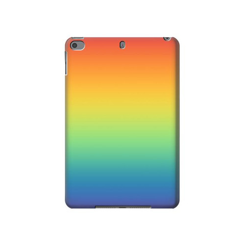 S3698 LGBT Gradient Pride Flag Hard Case For iPad mini 4, iPad mini 5, iPad mini 5 (2019)