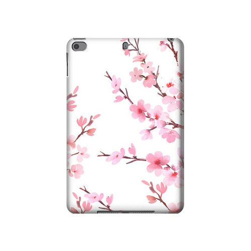 S3707 Pink Cherry Blossom Spring Flower Hard Case For iPad mini 4, iPad mini 5, iPad mini 5 (2019)