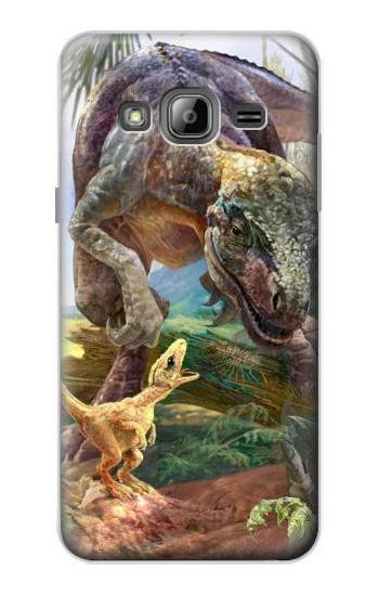S1290 Dinosaurs T-Rex Case For Samsung Galaxy J3 (2016)