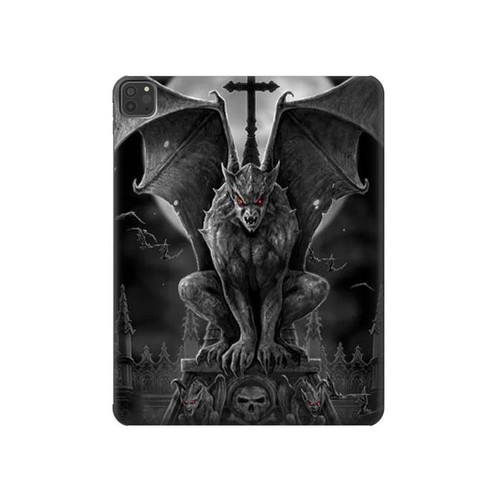 S0850 Gargoyle Devil Demon Hard Case For iPad Pro 11 (2021,2020,2018, 3rd, 2nd, 1st)