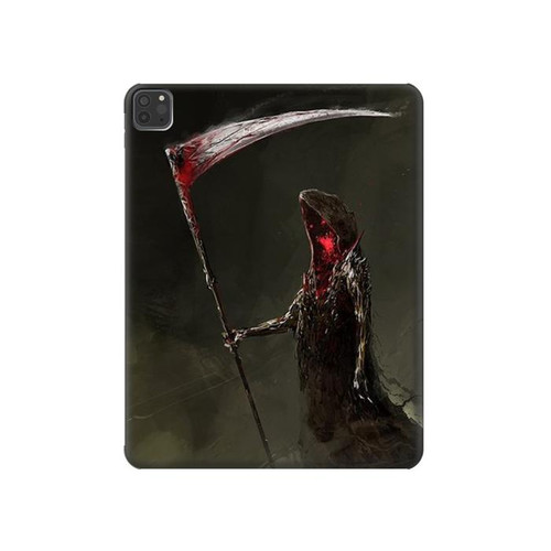 S1319 Grim Reaper Death Scythe Hard Case For iPad Pro 11 (2021,2020,2018, 3rd, 2nd, 1st)