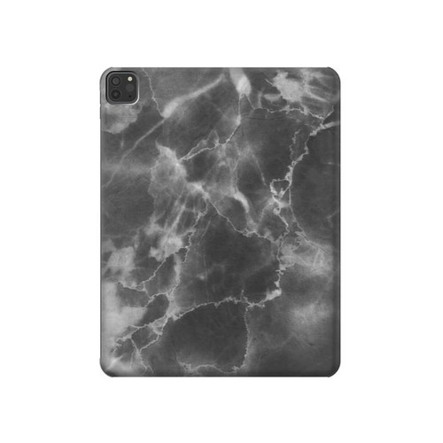 S2526 Black Marble Graphic Printed Hard Case For iPad Pro 11 (2021,2020,2018, 3rd, 2nd, 1st)