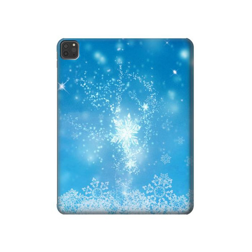 S2923 Frozen Snow Spell Magic Hard Case For iPad Pro 11 (2021,2020,2018, 3rd, 2nd, 1st)