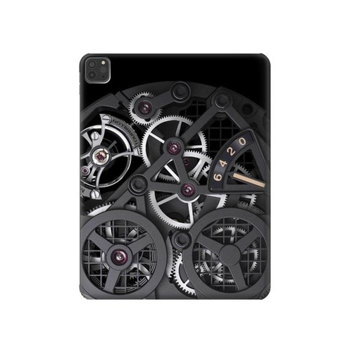 S3176 Inside Watch Black Hard Case For iPad Pro 11 (2021,2020,2018, 3rd, 2nd, 1st)