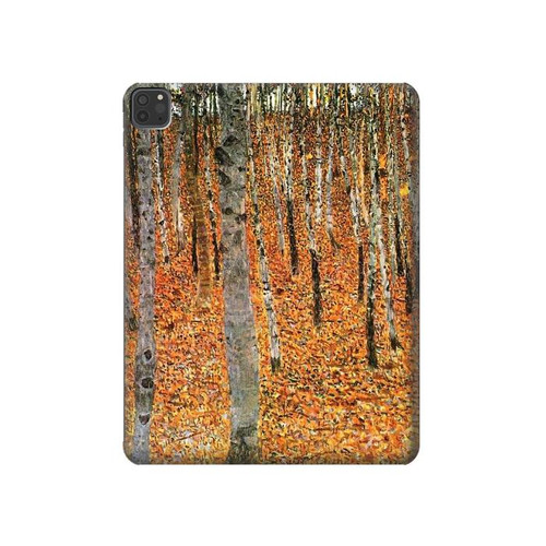 S3380 Gustav Klimt Birch Forest Hard Case For iPad Pro 11 (2021,2020,2018, 3rd, 2nd, 1st)