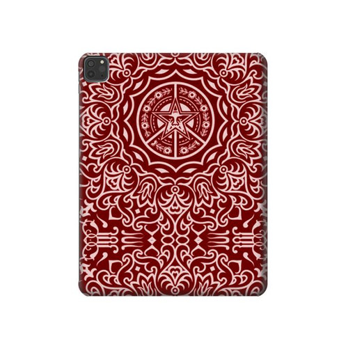 S3556 Yen Pattern Hard Case For iPad Pro 11 (2021,2020,2018, 3rd, 2nd, 1st)