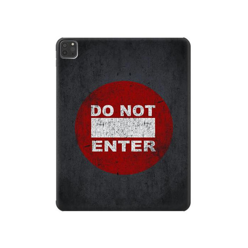 S3683 Do Not Enter Hard Case For iPad Pro 11 (2021,2020,2018, 3rd, 2nd, 1st)