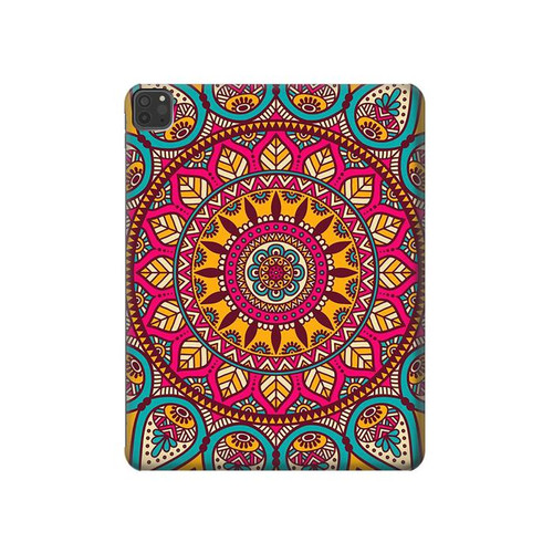 S3694 Hippie Art Pattern Hard Case For iPad Pro 11 (2021,2020,2018, 3rd, 2nd, 1st)