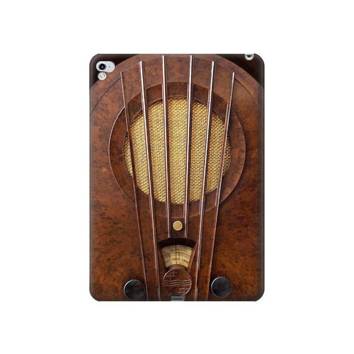 S2655 Vintage Bakelite Deco Radio Hard Case For iPad Pro 12.9 (2015,2017)