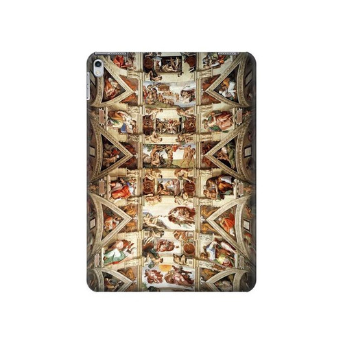S0177 Michelangelo Chapel ceiling Hard Case For iPad 9.7 (2017,2018), iPad 6, iPad 5