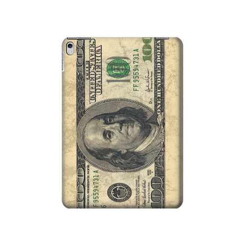 S0702 Money Dollars Hard Case For iPad 9.7 (2017,2018), iPad 6, iPad 5