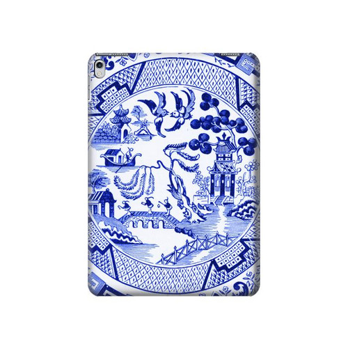 S2768 Willow Pattern Graphic Hard Case For iPad 9.7 (2017,2018), iPad 6, iPad 5