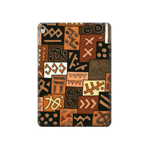S3460 Mali Art Pattern Hard Case For iPad 9.7 (2017,2018), iPad 6, iPad 5