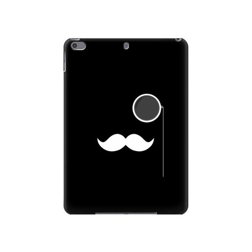 S1946 Sir Mustache Minimalism Hard Case For iPad Pro 10.5, iPad Air (2019, 3rd)