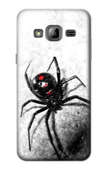 S2386 Black Widow Spider Case For Samsung Galaxy J3 (2016)