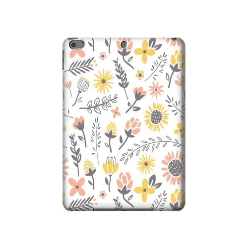 S2354 Pastel Flowers Pattern Hard Case For iPad Pro 10.5, iPad Air (2019, 3rd)