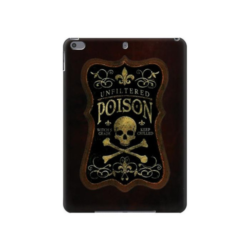 S2649 Unfiltered Poison Vintage Glass Bottle Hard Case For iPad Pro 10.5, iPad Air (2019, 3rd)