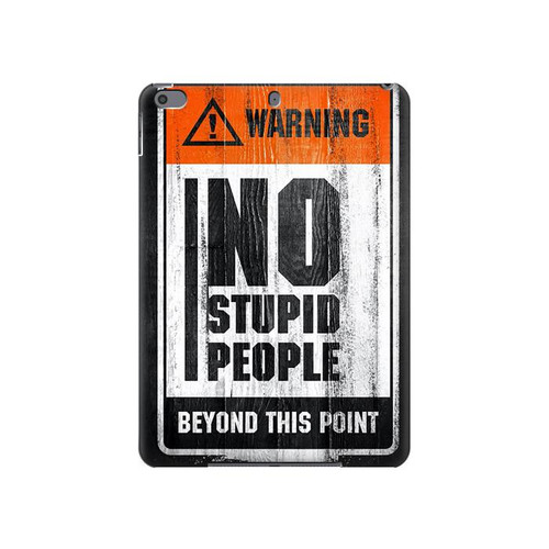 S3704 No Stupid People Hard Case For iPad Pro 10.5, iPad Air (2019, 3rd)