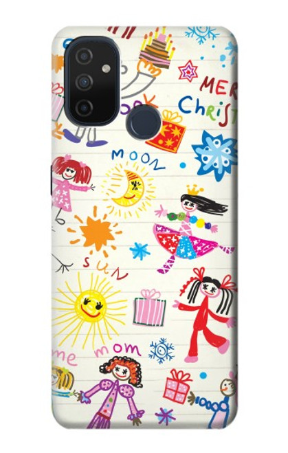 S3280 Kids Drawing Case For OnePlus Nord N100