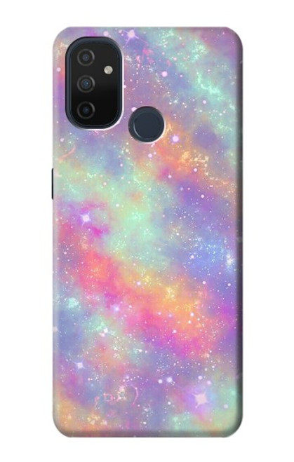 S3706 Pastel Rainbow Galaxy Pink Sky Case For OnePlus Nord N100