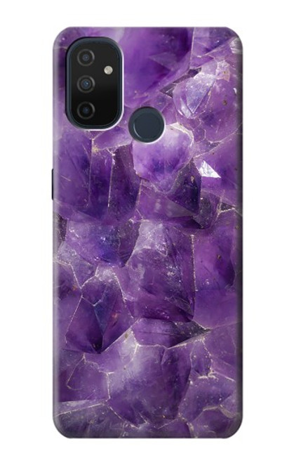 S3713 Purple Quartz Amethyst Graphic Printed Case For OnePlus Nord N100