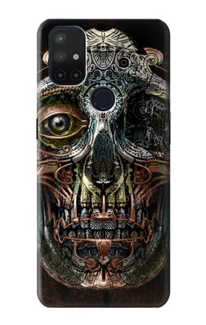 S1685 Steampunk Skull Head Case For OnePlus Nord N10 5G