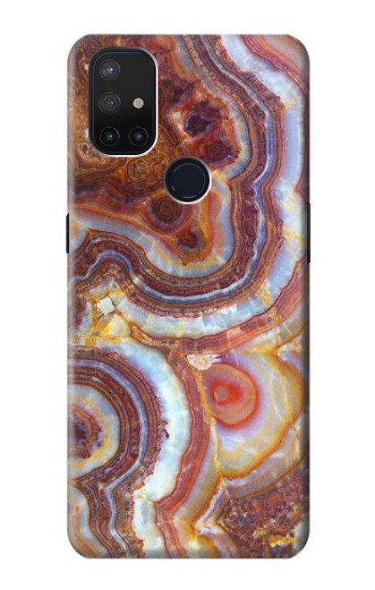 S3034 Colored Marble Texture Printed Case For OnePlus Nord N10 5G