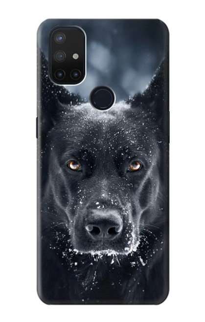 S3168 German Shepherd Black Dog Case For OnePlus Nord N10 5G