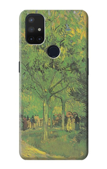 S3748 Van Gogh A Lane in a Public Garden Case For OnePlus Nord N10 5G