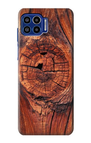S0603 Wood Graphic Printed Case For Motorola One 5G