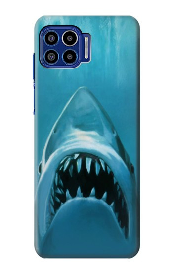 S0830 White Shark Case For Motorola One 5G