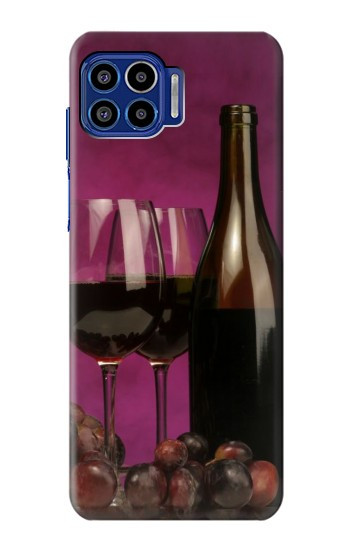 S0910 Red Wine Case For Motorola One 5G