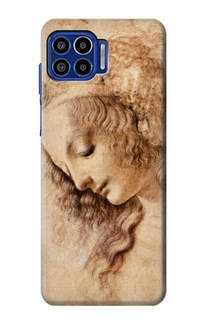 S1045 Leonardo da Vinci Woman's Head Case For Motorola One 5G