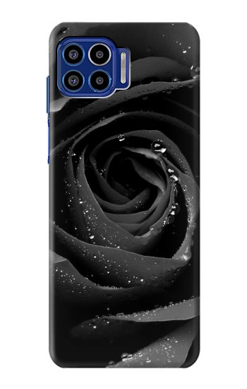 S1598 Black Rose Case For Motorola One 5G