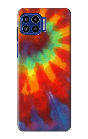 S2985 Colorful Tie Dye Texture Case For Motorola One 5G