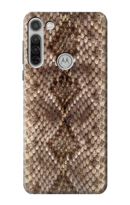 S2875 Rattle Snake Skin Graphic Printed Case For Motorola Moto G8