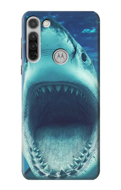 S3548 Tiger Shark Case For Motorola Moto G8