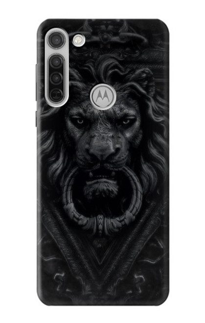 S3619 Dark Gothic Lion Case For Motorola Moto G8