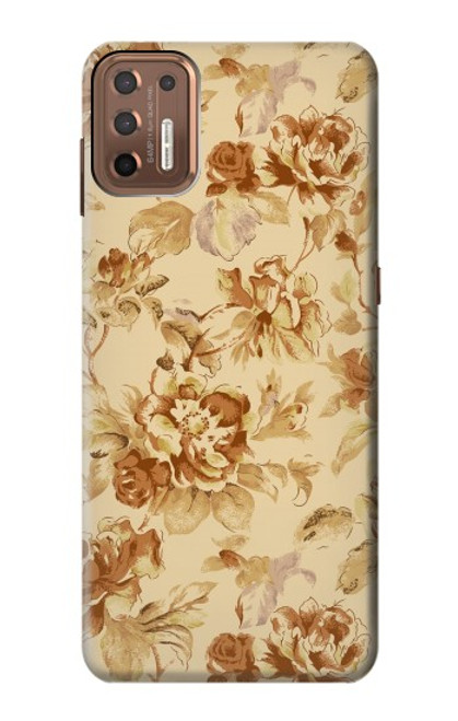 S2180 Flower Floral Vintage Pattern Case For Motorola Moto G9 Plus