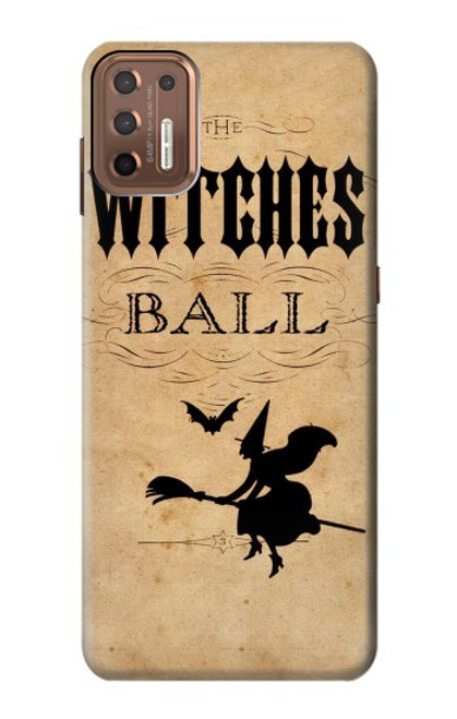 S2648 Vintage Halloween The Witches Ball Case For Motorola Moto G9 Plus