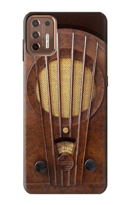 S2655 Vintage Bakelite Deco Radio Case For Motorola Moto G9 Plus