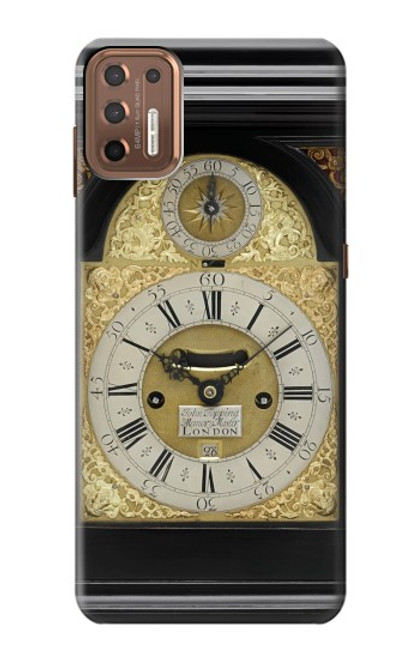 S3144 Antique Bracket Clock Case For Motorola Moto G9 Plus