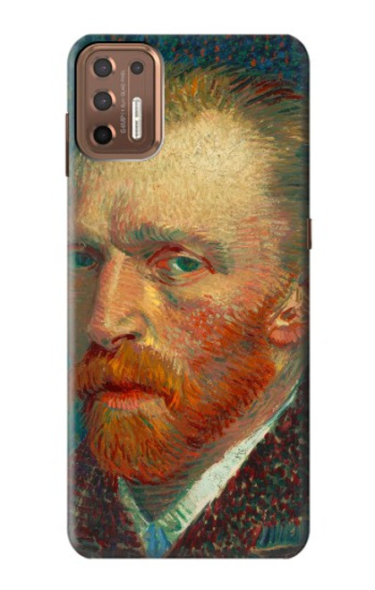 S3335 Vincent Van Gogh Self Portrait Case For Motorola Moto G9 Plus