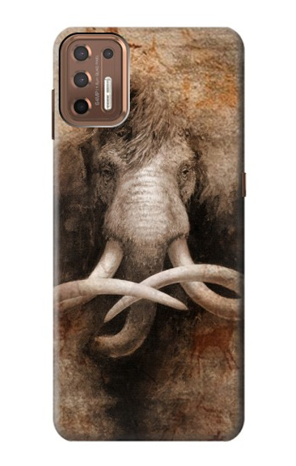 S3427 Mammoth Ancient Cave Art Case For Motorola Moto G9 Plus