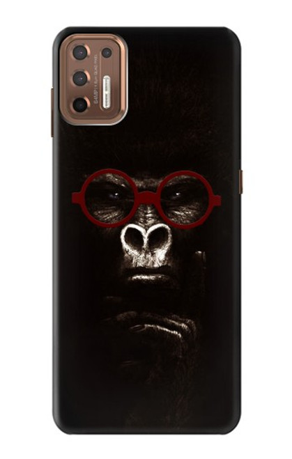 S3529 Thinking Gorilla Case For Motorola Moto G9 Plus