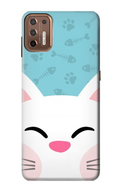 S3542 Cute Cat Cartoon Case For Motorola Moto G9 Plus