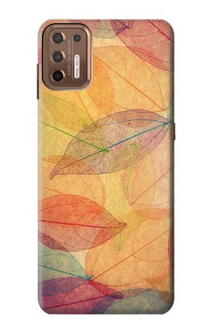 S3686 Fall Season Leaf Autumn Case For Motorola Moto G9 Plus