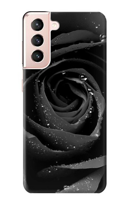 S1598 Black Rose Case For Samsung Galaxy S21 5G