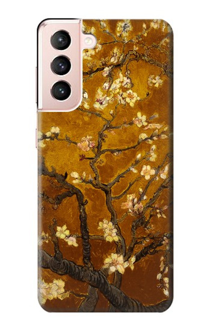 S2663 Yellow Blossoming Almond Tree Van Gogh Case For Samsung Galaxy S21 5G