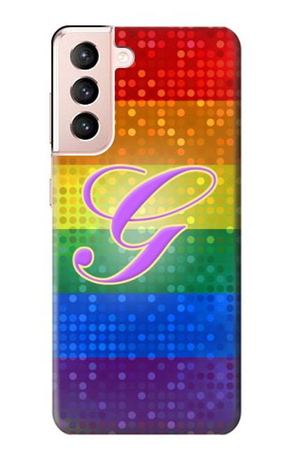 S2899 Rainbow LGBT Gay Pride Flag Case For Samsung Galaxy S21 5G